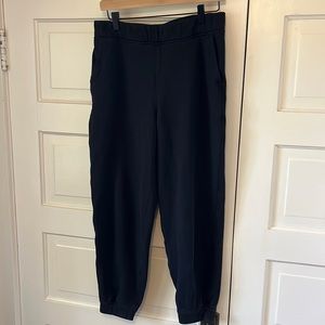 Lululemon black scuba sweatpants